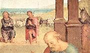 Pietro Perugino Anbetung der Hirten